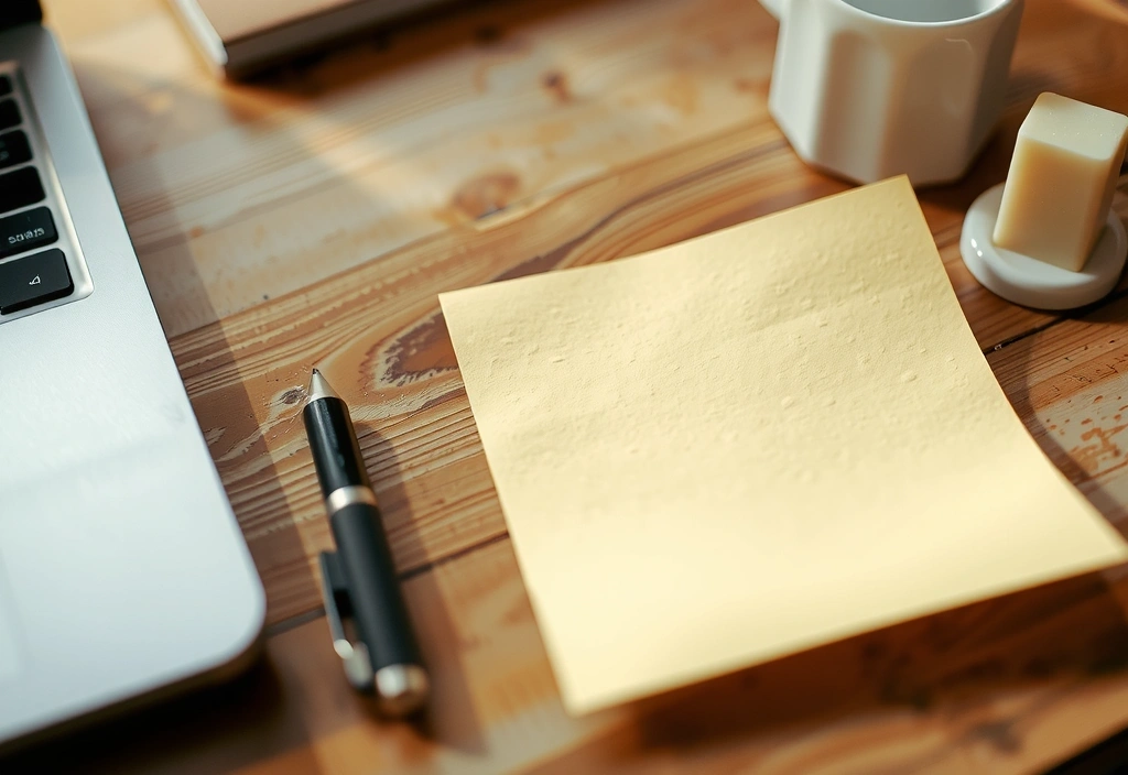 Digitale Merkzettel als Symbol für Cookies